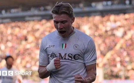 Napoli Set to Finalize Rasmus Hojlund Transfer, Confirms Giovanni Manna