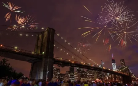 Watch New Year’s Eve Fireworks for Free in NYC Tonight
