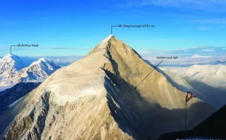 Arctic Earthquake Sparks Significant Avalanches and Serac Collapses