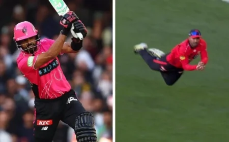 Superman’s Efforts Fall Short as Sixers Extend BBL Win Streak to 10