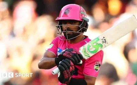 Babar Azam Leads Sydney Sixers to Victory Over Melbourne Renegades in 2026 Bash