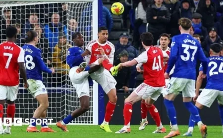 Everton Denied Penalty in Arsenal Loss, Panel Confirms
