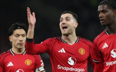 Dalot’s Surprising Move Stuns Man Utd Fans in Wolves Draw