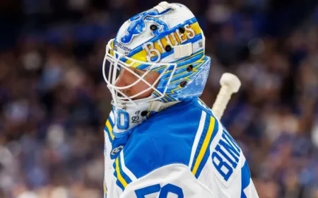 Binnington Joins Team Canada Olympic Roster, Ready to Excel
