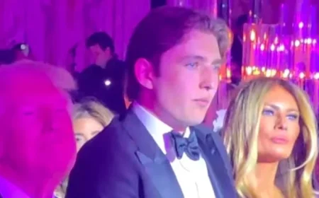 Barron Trump, 19, Joins Parents for New Year’s Eve Amid Controversy