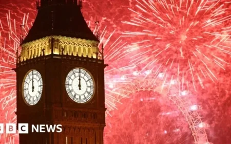 UK Rings in New Year with Nationwide Celebrations