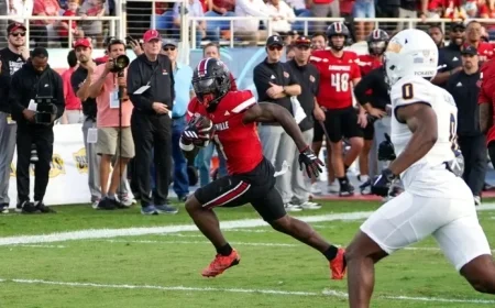 Isaac Brown Reportedly Enters Transfer Portal from Louisville Football