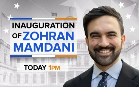 NYC Mayor Zohran Mamdani Sworn In: Live New Year’s Updates