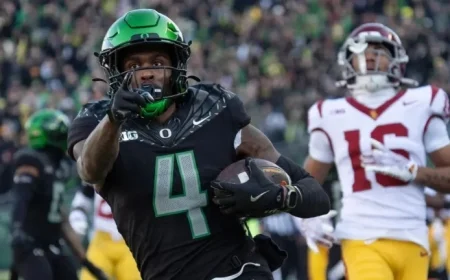 Malik Benson Fuels Oregon’s Late-Season Surge with Resilience and Patience