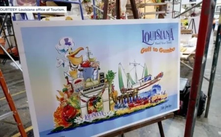 St. Mary Parish Features on Louisiana Float in 2026 Rose Parade