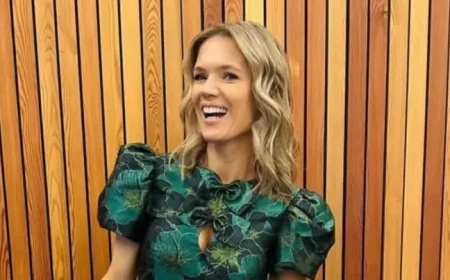 Charlotte Hawkins Shines in Structured Mini Dress with £40 Discount