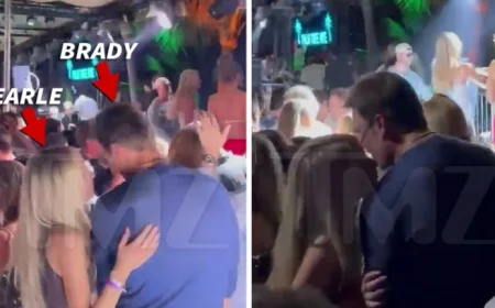 Tom Brady and Alix Earle Captured Closer in St. Barths Video