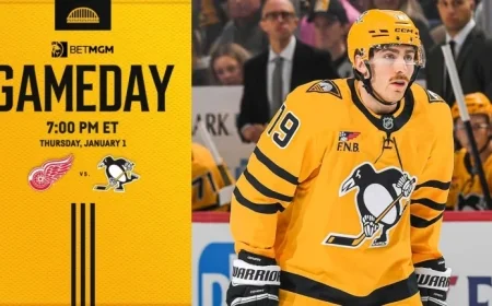 Detroit Red Wings Face Off Against 01.01.26: Game Preview