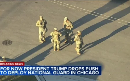 Trump Halts National Guard Plans for Chicago, LA, and Portland Amid Legal Issues