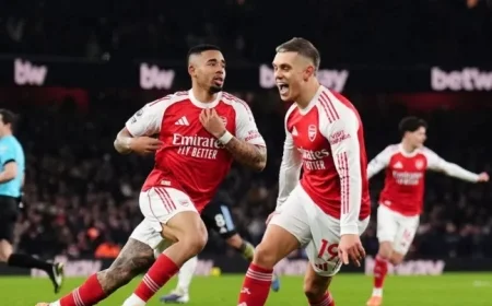 Arsenal’s Next 5 Premier League Matches Compared to Man City, Aston Villa