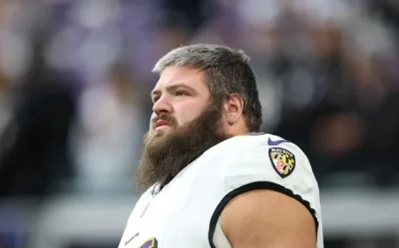 Ravens Release Guard Ben Cleveland