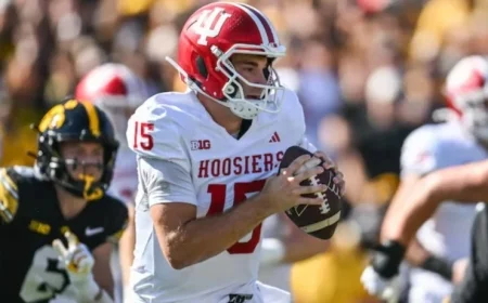 Fernando Mendoza: Indiana University’s Quarterback Featured in Reuters Photo