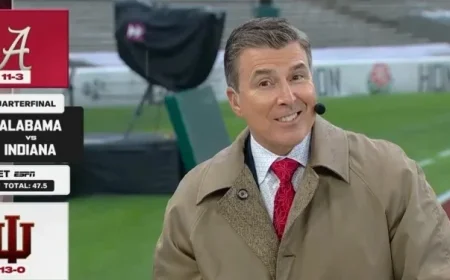 Rece Davis Entertains Fans with Memorable ‘LANK’ Clip Callback