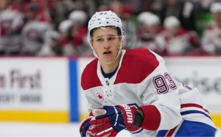 Canadiens’ Ivan Demidov Earns NHL December Rookie of the Month Honors