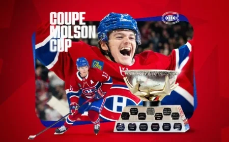 Cole Caufield Secures Molson Cup Honor for December
