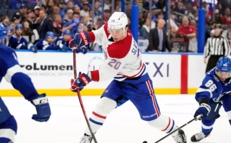 Slafkovsky Shines Among NHL Stars of the Week