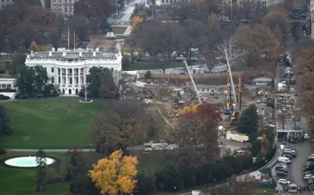 White House Seeks Approval for Trump’s Ballroom Within Nine Weeks