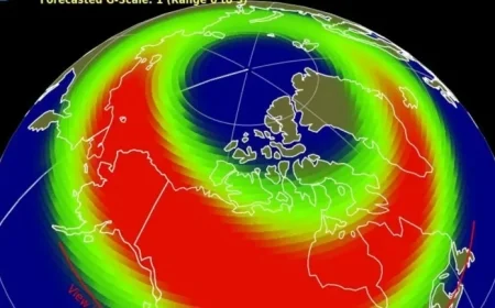 Northern US to See Northern Lights Display on New Year’s Eve