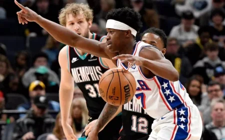 Edgecombe Shines, Sixers Stagger Embiid and Maxey in OT Win Over Grizzlies