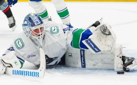 Lankinen’s 37 Saves Propel Canucks Past Kraken in Shootout