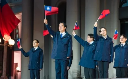 Taiwan President Lai Ching-te Vows to Defend Island’s Sovereignty