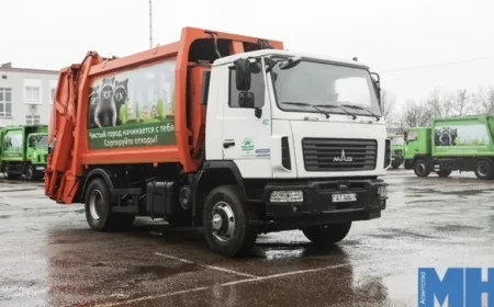 Increased Garbage Trucks to Boost Waste Removal in Minsk for New Year Holidays