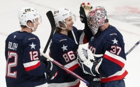 Hellebuyck, Thompson Join United States Olympic Roster Additions