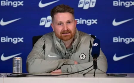 Calum McFarlane Reveals Chelsea Squad Update Before Manchester City Match