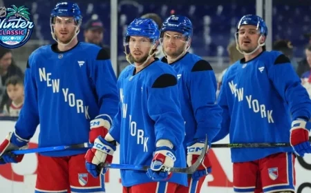 Rangers Set to Impress Hockey World at Winter Classic