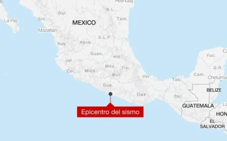 6.5-Magnitude Earthquake Strikes Guerrero, Mexico