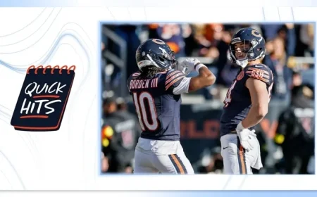 Bears Rookies Loveland and Burden III Make Significant Progress