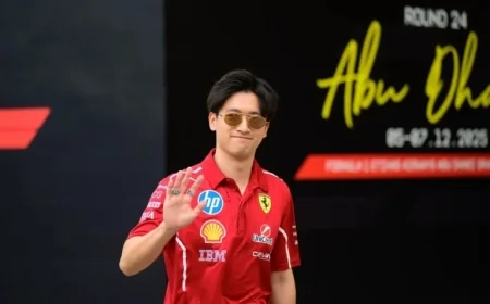 Ferrari F1 Ends Partnership with Reserve Driver Zhou Guanyu After 2025