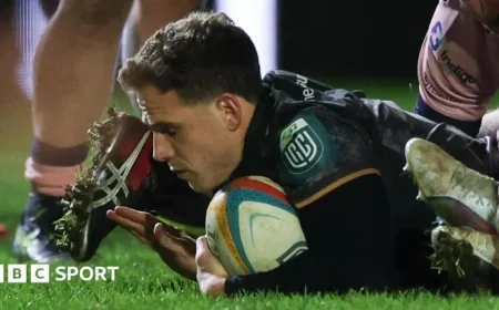 URC: Kieran Hardy Leads Ospreys to 33-22 Victory Over Cardiff