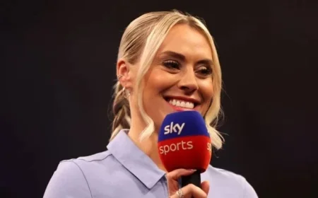 Sky Sports’ Emma Paton Rumored Dating, Highlights Playful Darts Sketch