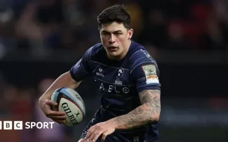 Rees-Zammit Secures Long-Term Contract with Bristol Rugby