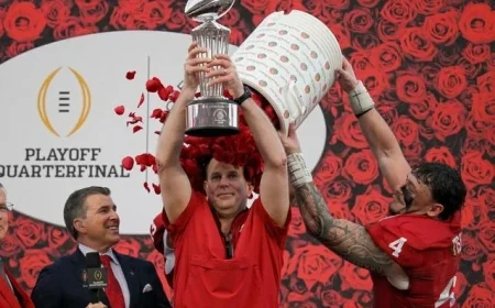 Indiana Triumphs 38-3 Over Alabama for First CFP Rose Bowl Win