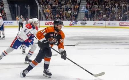 Andrew Basha Rejoins Medicine Hat Tigers for New Year’s Celebration