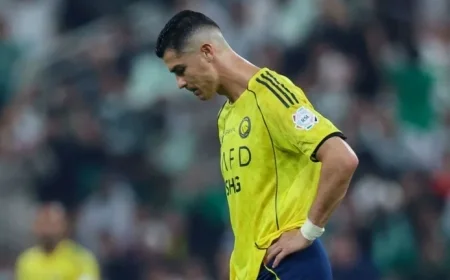 Cristiano Ronaldo’s Al Nassr Defeated, League Leadership at Risk