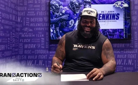 Ravens Secure Extended Contract with John Jenkins