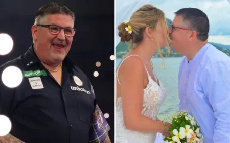 Anderson Secretly Marries Long-Term Partner Ahead of Semi-Final Match