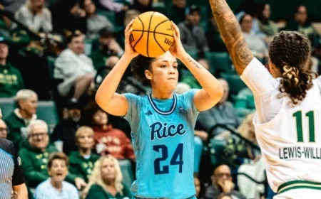 Rice Kicks Off New Year at Florida Atlantic