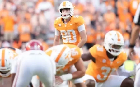 Tennessee Kicker Max Gilbert Enters Transfer Portal
