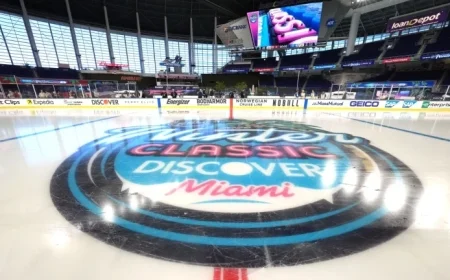 Rangers and Panthers Face Off Outdoors in NHL Winter Classic