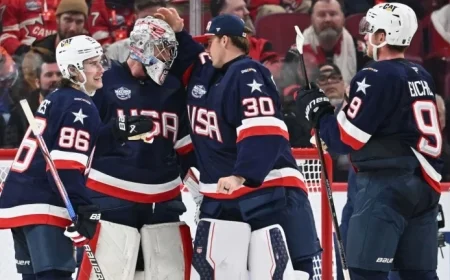 U.S. Olympic Roster Mirrors 4 Nations Face-Off Lineup