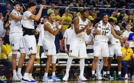 Michigan Basketball Faces Ranked USC on Detroit Pistons Night
